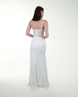 DA VESTIDO CL BLANCO TIPO HALTER