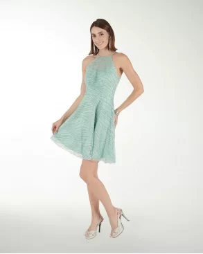 VESTIDO CC FANTASIA TIPO HALTER