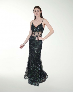 VESTIDO CL FANTASIA CORTE SIRENA