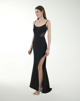 VESTIDO CL HOLYWOOD CON ABERTURA