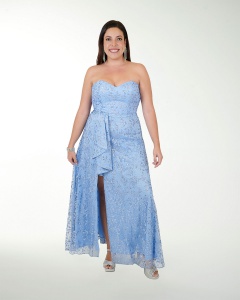 TMAX 14483-2 VESTIDO TE STRAPLESS