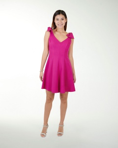 VESTIDO CA BARBIE LISO ESCOTE EN V