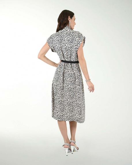 VESTIDO 50Â´s MADRID ESTAMPADO