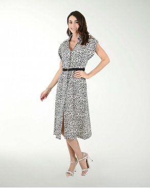 VESTIDO CASUAL 50Â´s MADRID ESTAMPADO