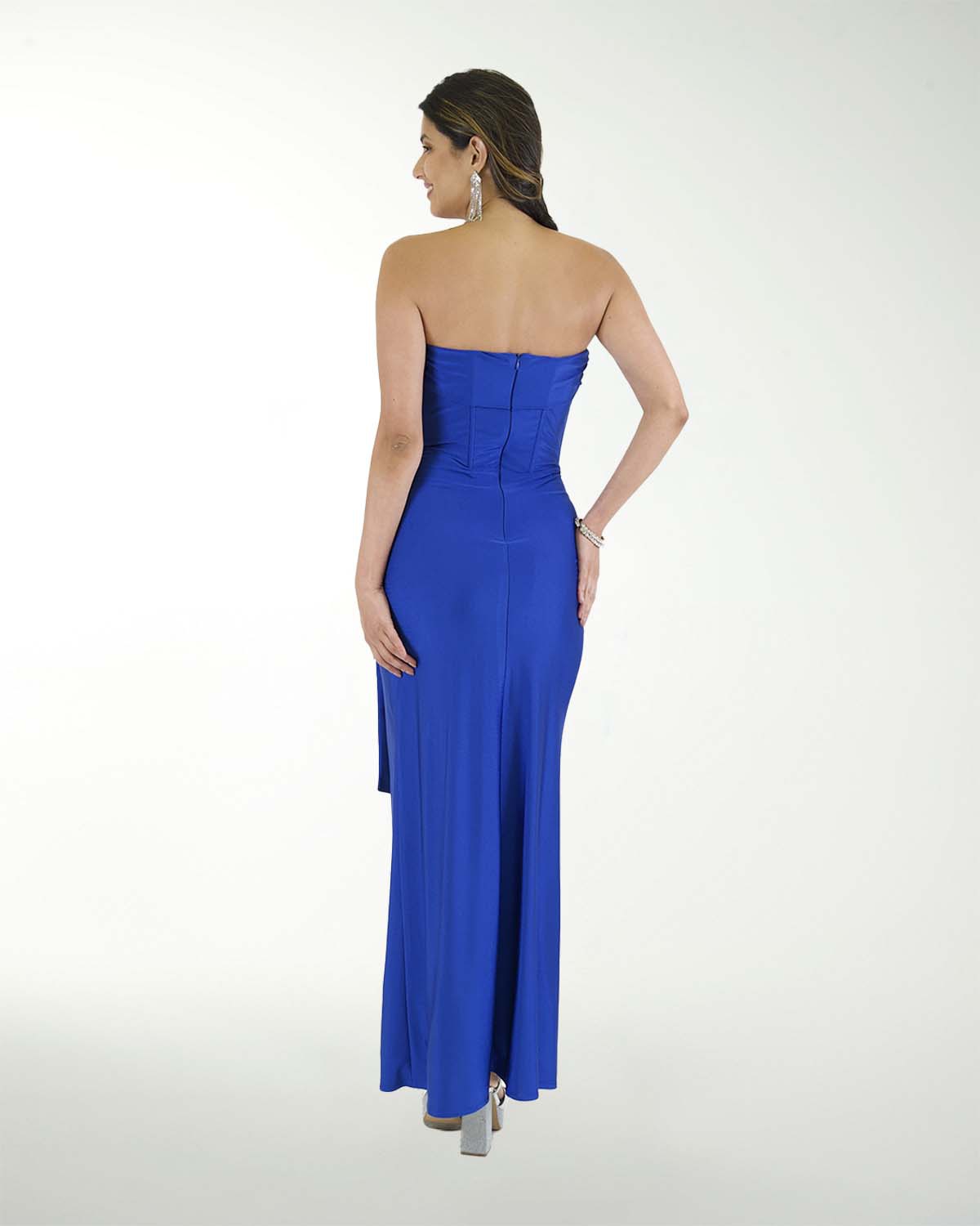 VESTIDO CL COLOMBIANA STRAPLESS