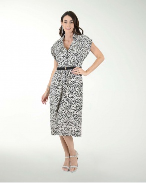 VESTIDO CASUAL 50Â´s MADRID ESTAMPADO