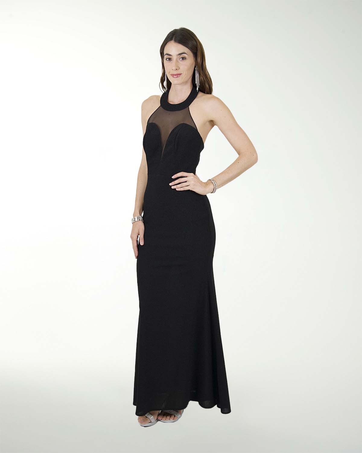 VESTIDO CL HOLYWOOD TIPO HALTER