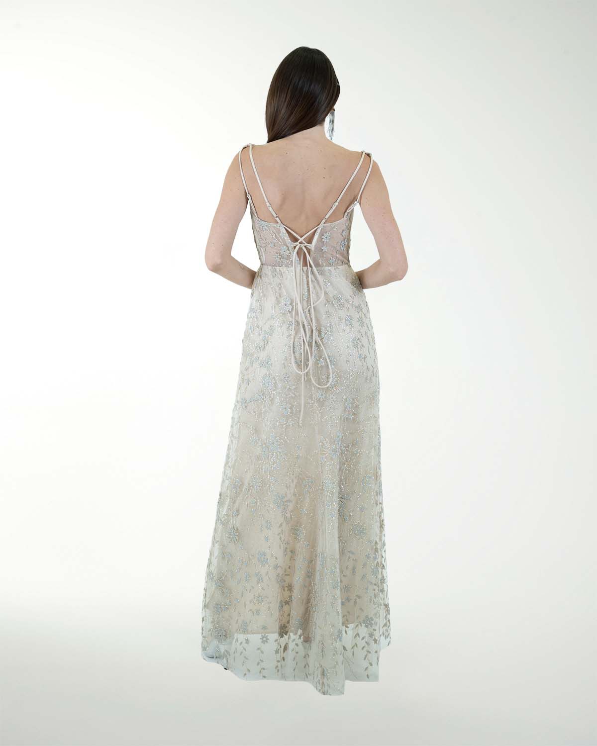 VESTIDO CL ENTALLADO ESCOTE EN V VESTIDO CL ENTALLADO ESCOTE EN V