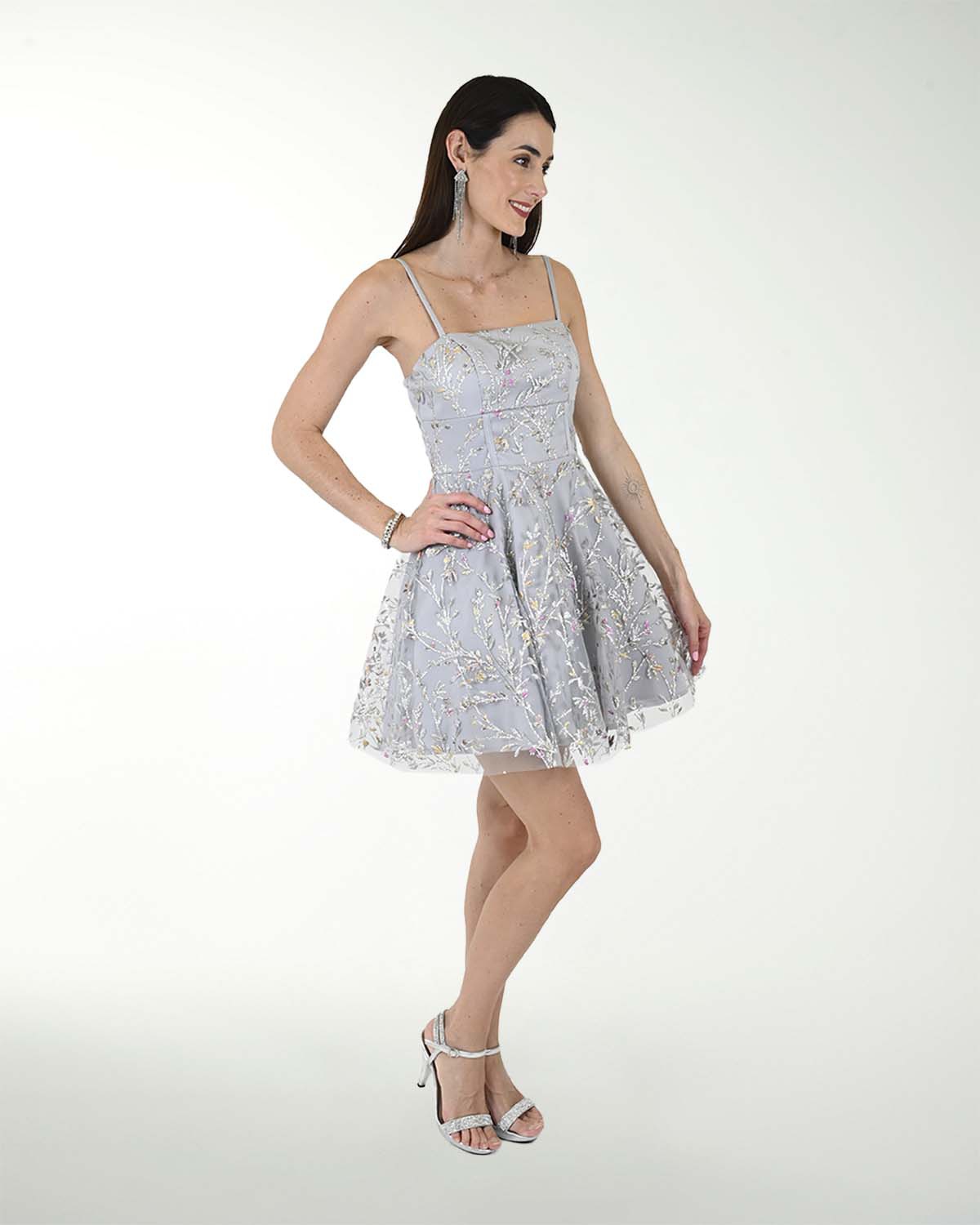 VESTIDO CC FANTASIA FALDA CIRCULAR VESTIDO CC FANTASIA FALDA CIRCULAR