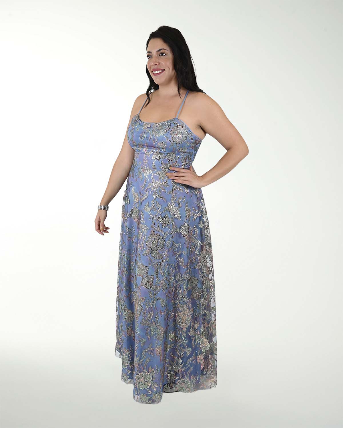 VESTIDO TE FANTASIA CON JARETAS EN ESPALDA VESTIDO TE FANTASIA CON JARETAS EN ESPALDA
