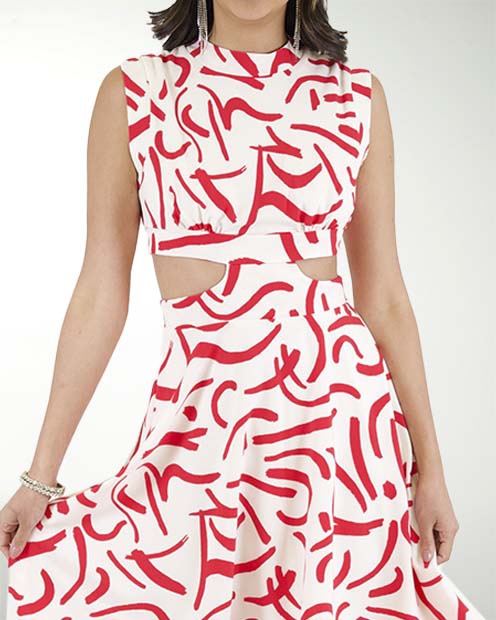 VESTIDO CA MADRID ESTAMPADO ESTAMPADO VESTIDO CA MADRID ESTAMPADO ESTAMPADO