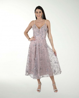 DA VESTIDO CC BORDADO MIDI