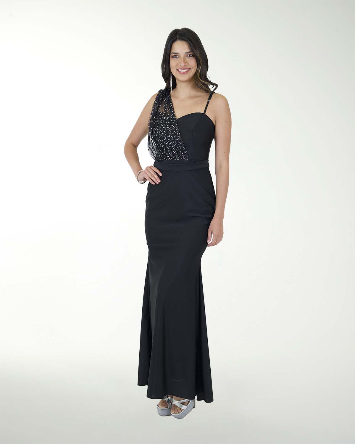 VESTIDO CL WARP CON BRILLOS VESTIDO CL WARP CON BRILLOS