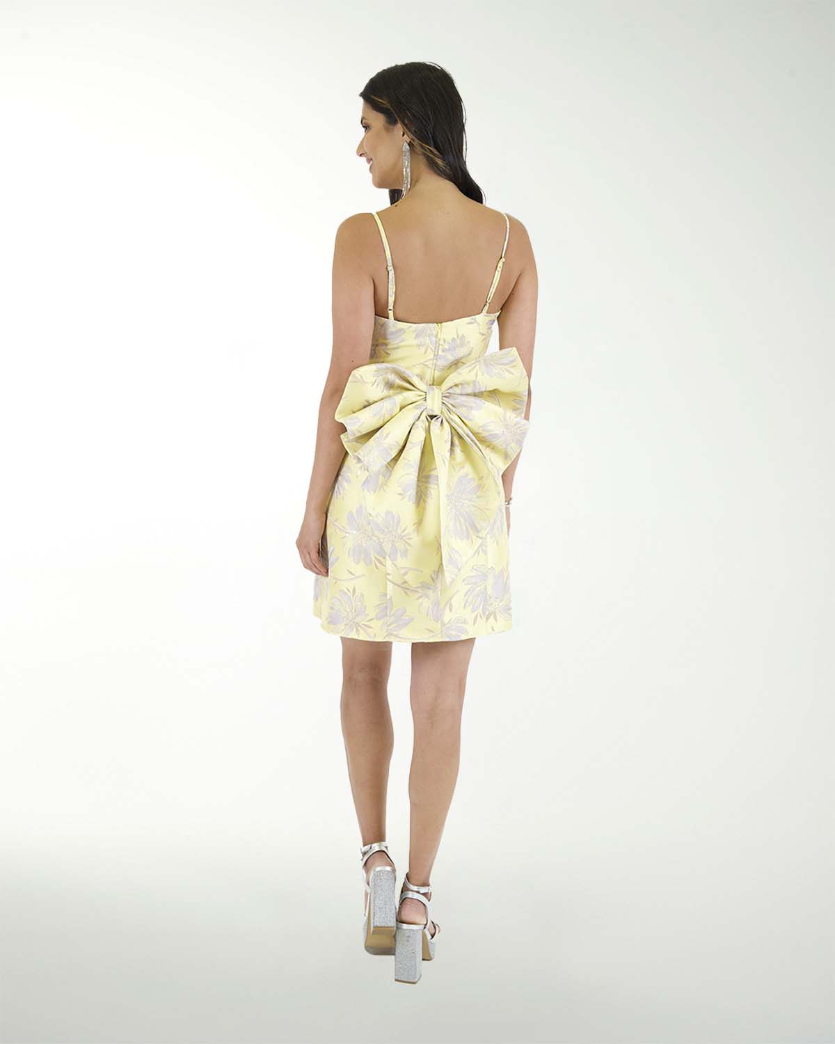 VESTIDO CC JACQUARD MOÃO EN ESPALDA VESTIDO CC JACQUARD MOÃO EN ESPALDA