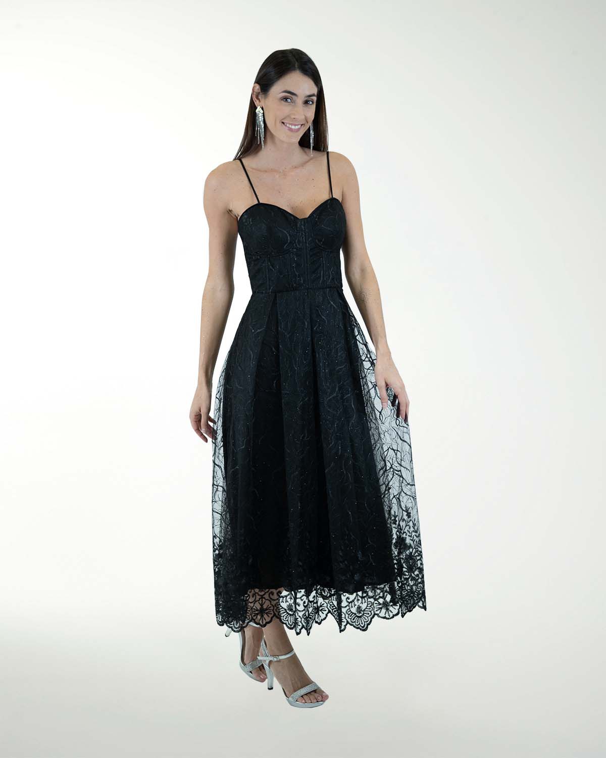 DA VESTIDO CC BORDADO MIDI CORSET DA VESTIDO CC BORDADO MIDI CORSET