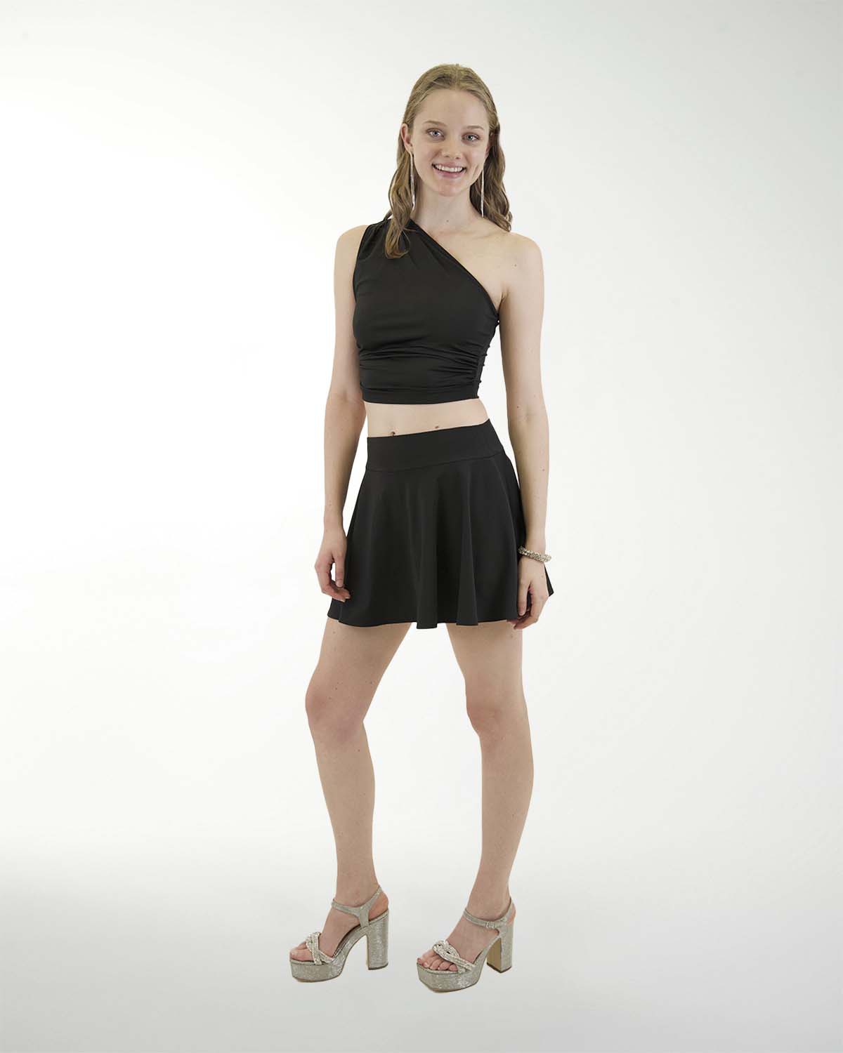 FALDA ANT LICRA LISA SHORT FALDA ANT LICRA LISA SHORT