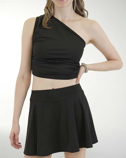 FALDA ANT LICRA LISA SHORT FALDA ANT LICRA LISA SHORT