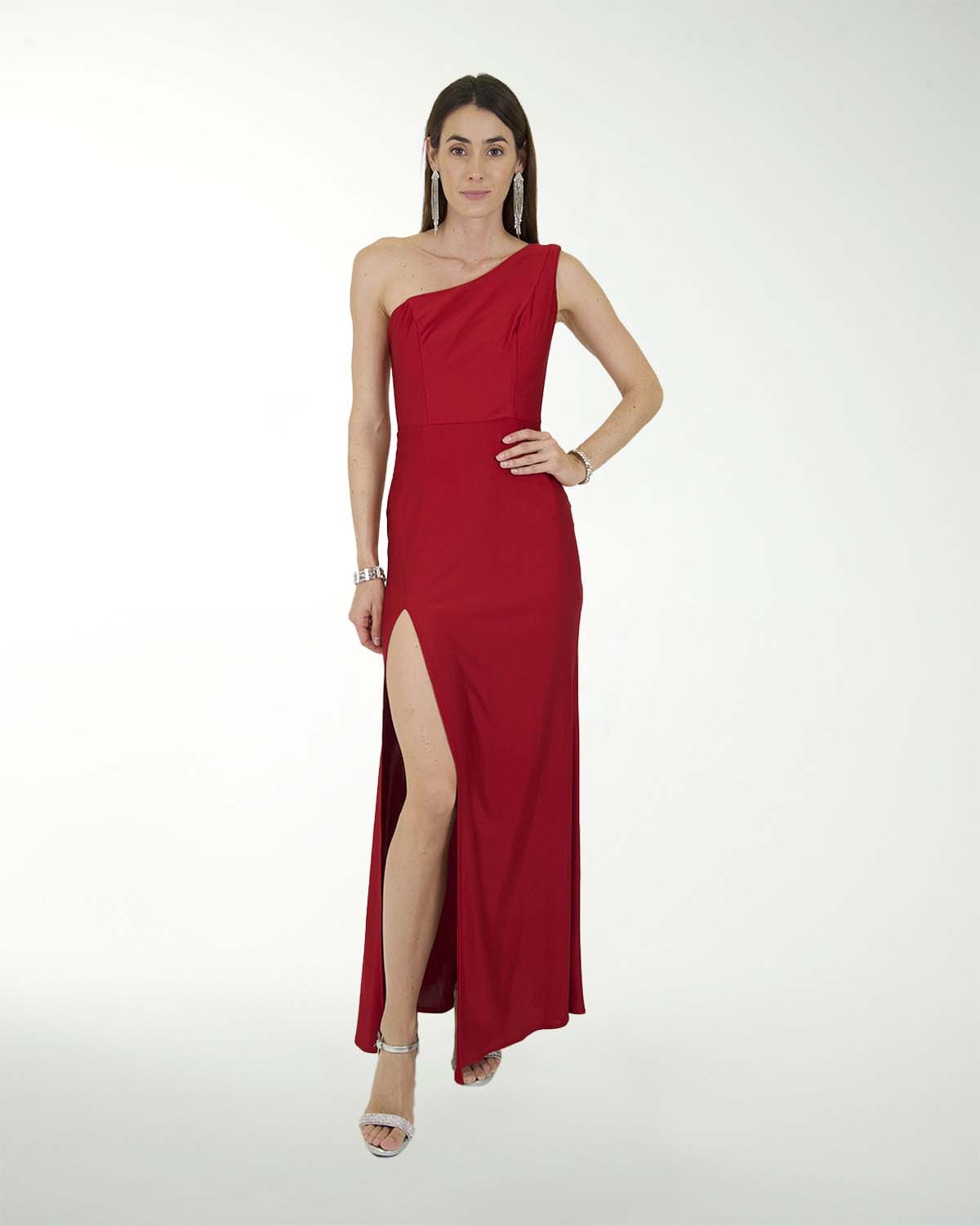 VESTIDO CL COLOMBIANA DE UN HOMBRO VESTIDO CL COLOMBIANA DE UN HOMBRO