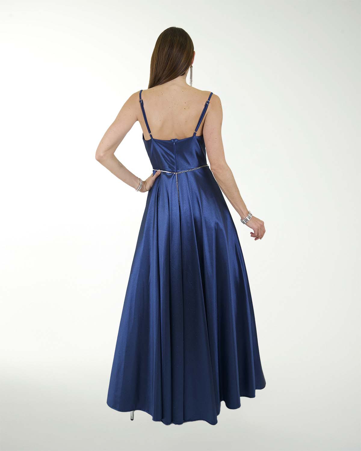 DA VESTIDO CL WARP GLITTER ESCOTE EN V DA VESTIDO CL WARP GLITTER ESCOTE EN V
