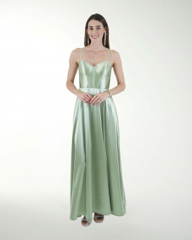 VESTIDO CL WARP TALLE TIPO CORSET