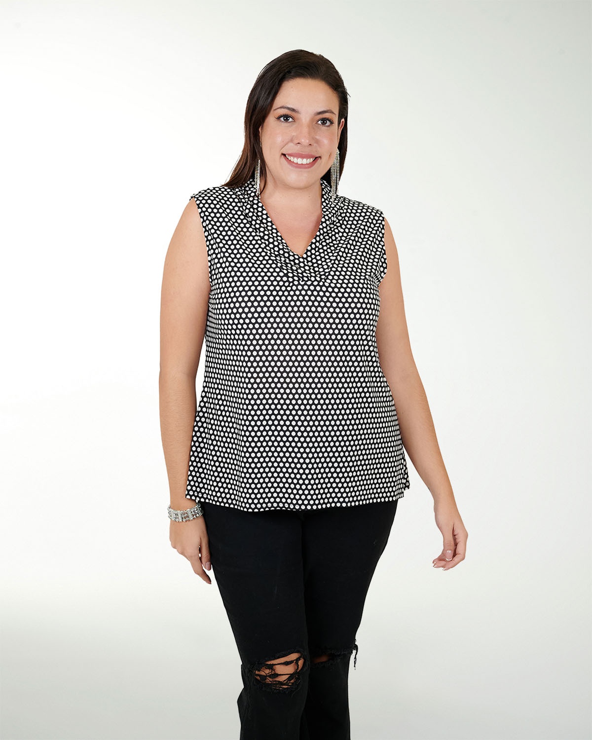 BLUSA TT LICRA ESTAMPADA BLUSA TT LICRA ESTAMPADA