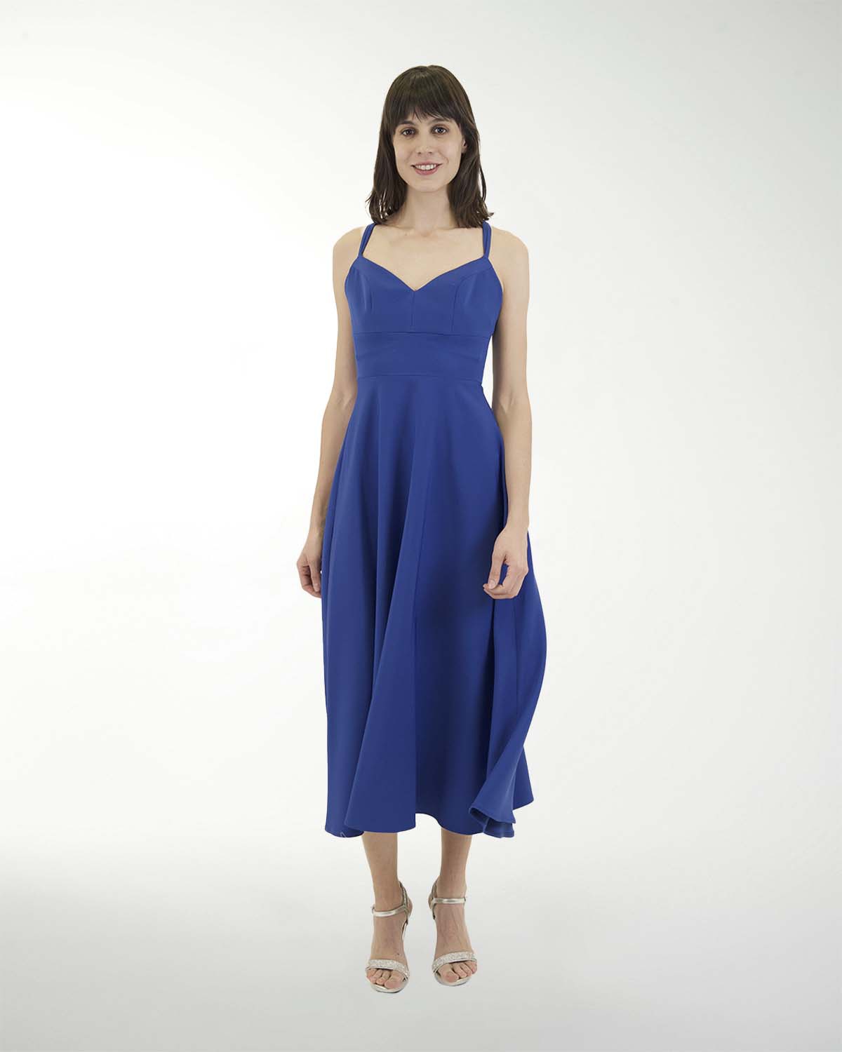 VESTIDO CA BARBIE LISO MIDI STRAPLESS VESTIDO CA BARBIE LISO MIDI STRAPLESS