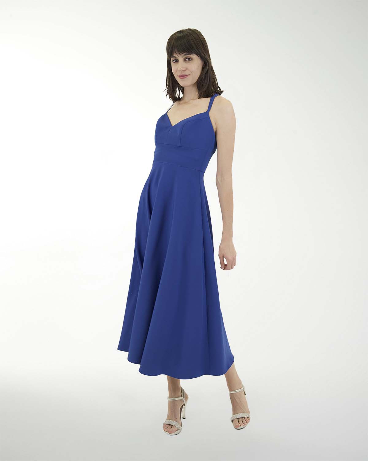 VESTIDO CA BARBIE LISO MIDI STRAPLESS VESTIDO CA BARBIE LISO MIDI STRAPLESS
