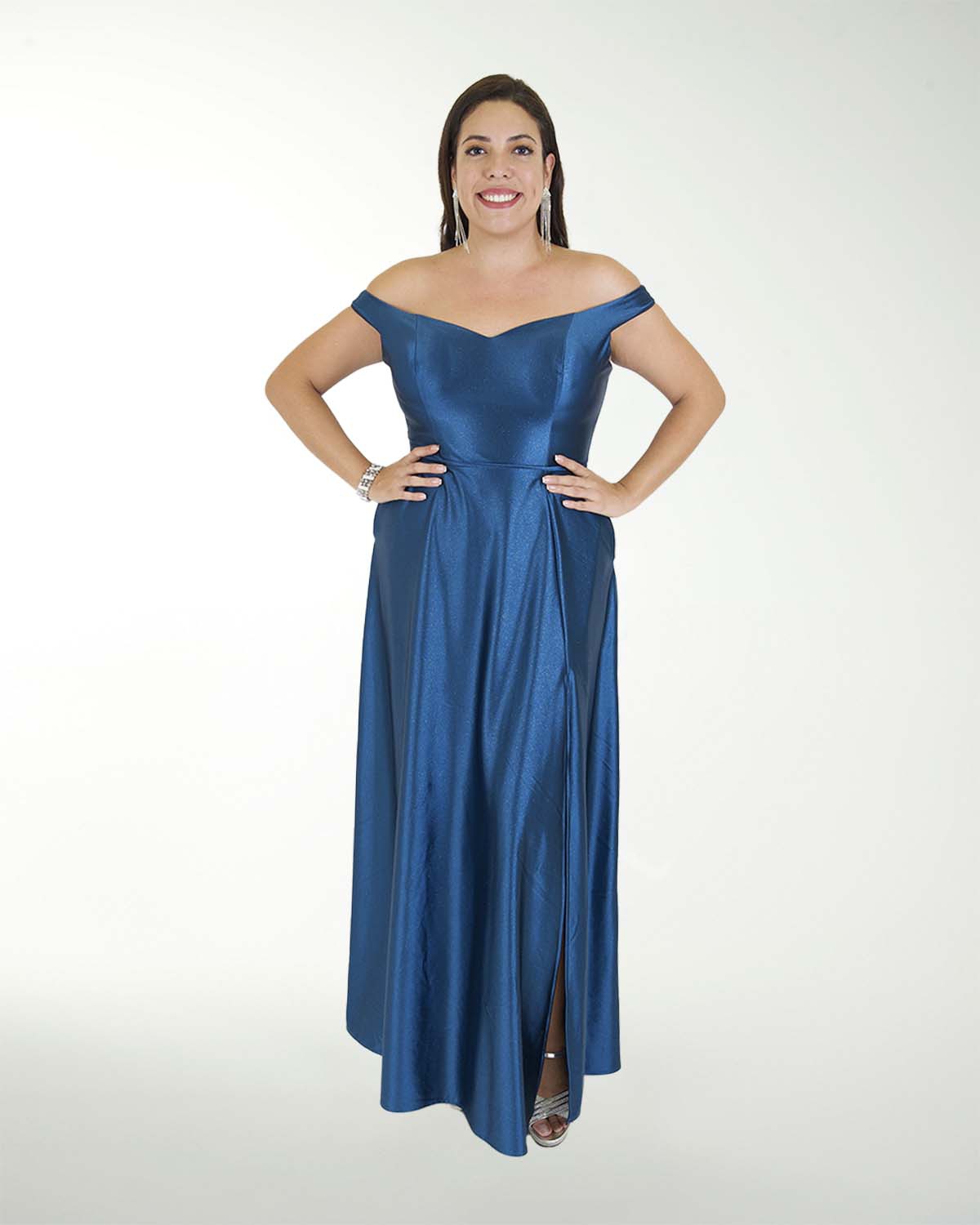 DA VESTIDO TE WARP GLITTER DE HOMBRO DESCUBIERTO DA VESTIDO TE WARP GLITTER DE HOMBRO DESCUBIERTO