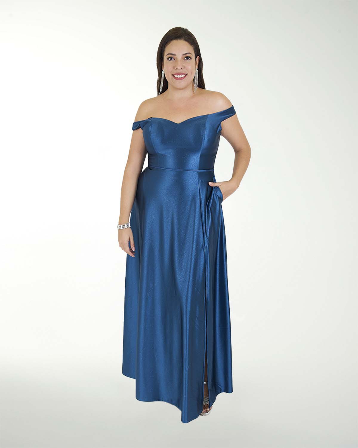 DA VESTIDO TE WARP GLITTER DE HOMBRO DESCUBIERTO DA VESTIDO TE WARP GLITTER DE HOMBRO DESCUBIERTO