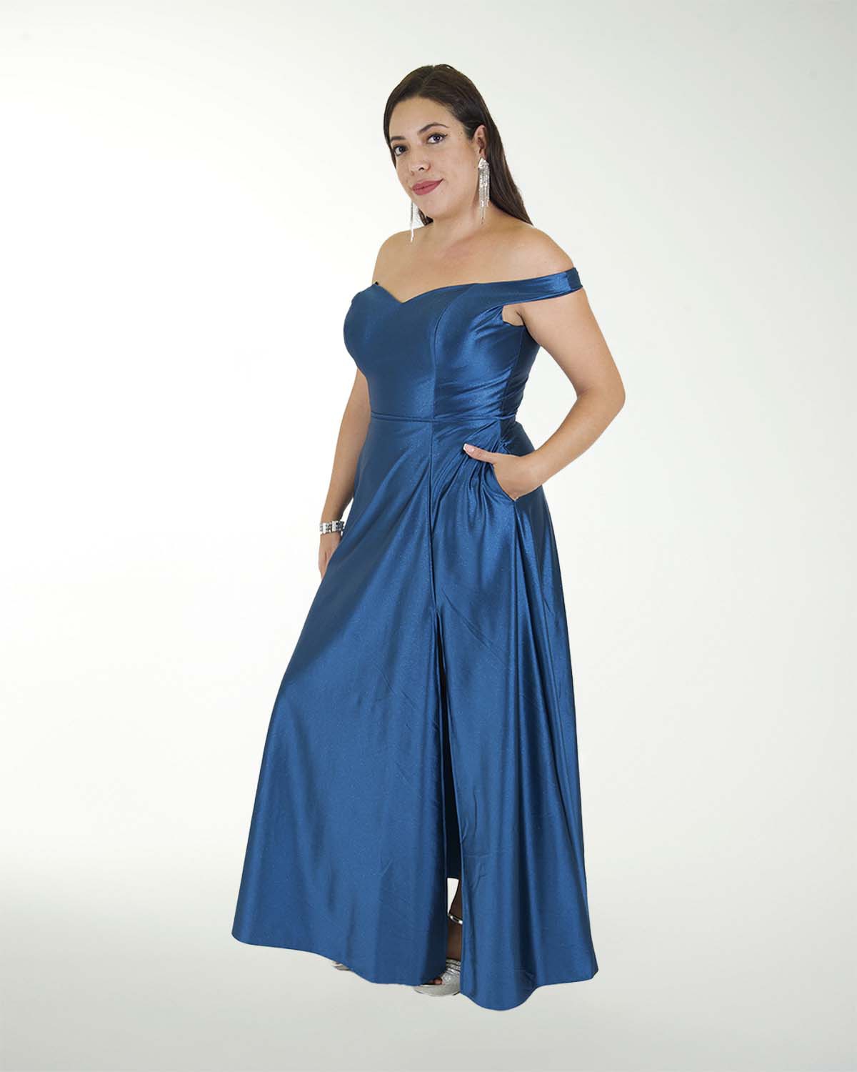DA VESTIDO TE WARP GLITTER DE HOMBRO DESCUBIERTO DA VESTIDO TE WARP GLITTER DE HOMBRO DESCUBIERTO