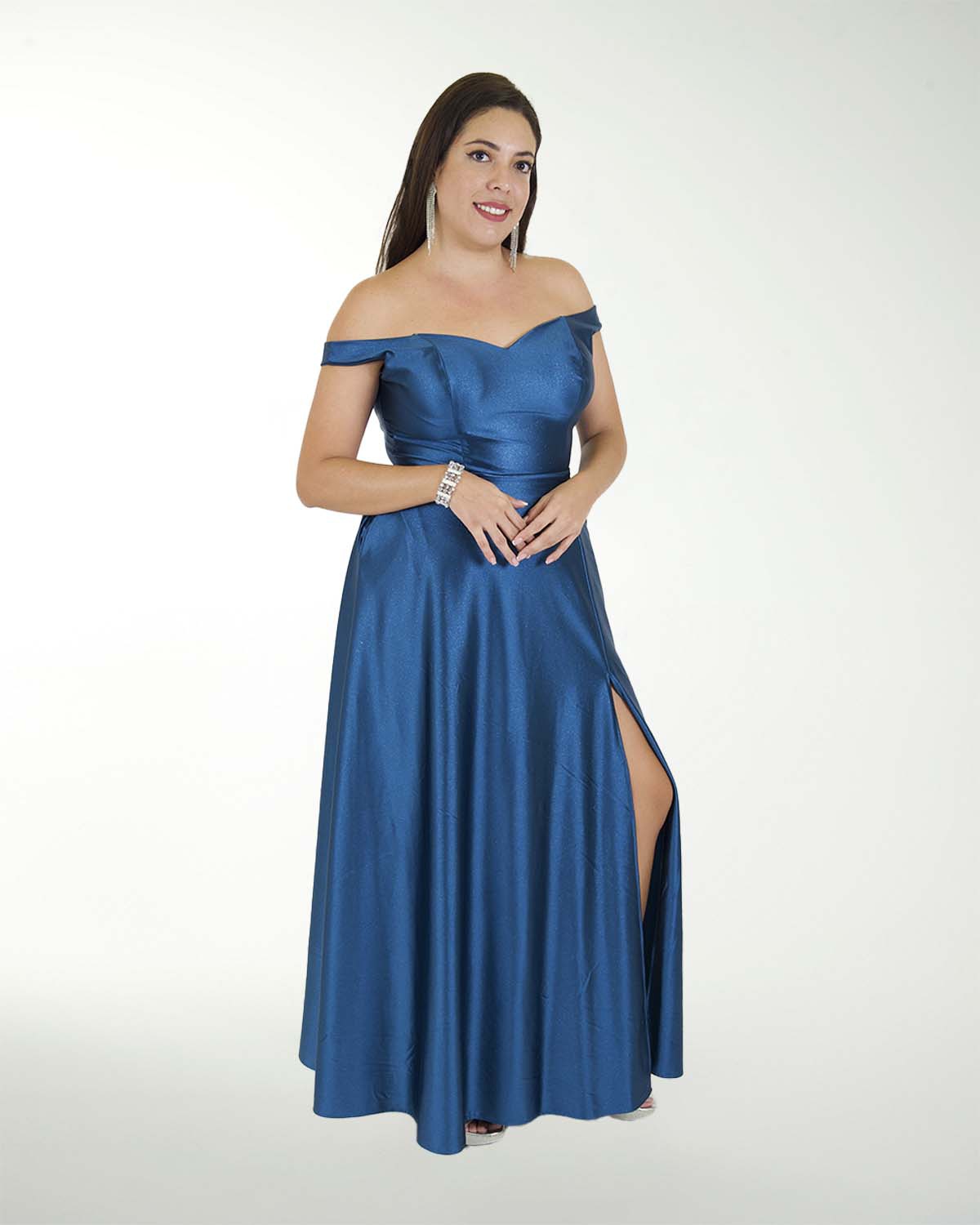 DA VESTIDO TE WARP GLITTER DE HOMBRO DESCUBIERTO DA VESTIDO TE WARP GLITTER DE HOMBRO DESCUBIERTO