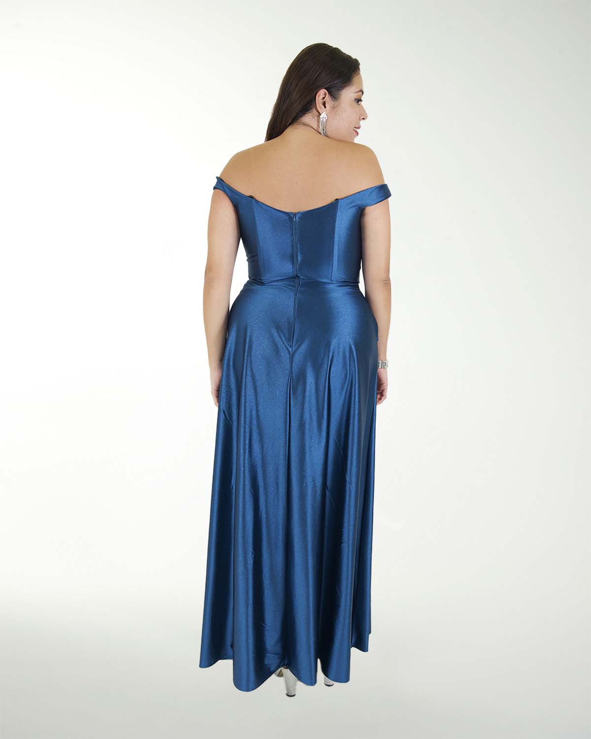 DA VESTIDO TE WARP GLITTER DE HOMBRO DESCUBIERTO DA VESTIDO TE WARP GLITTER DE HOMBRO DESCUBIERTO