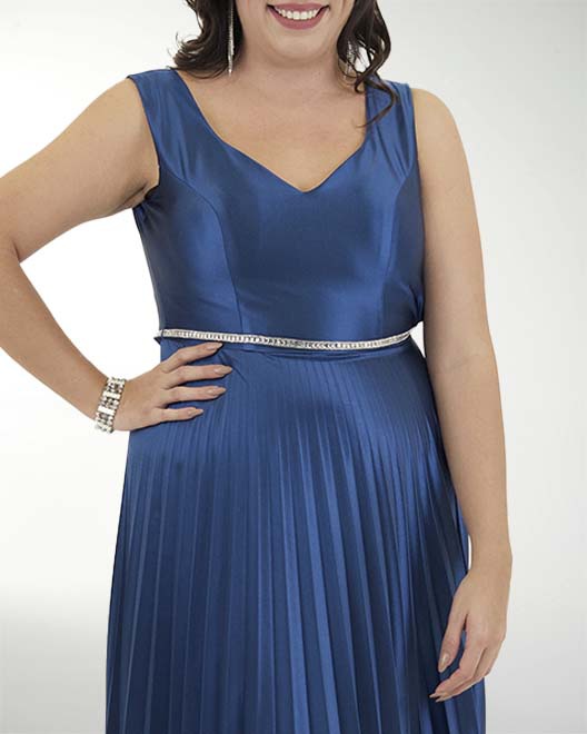 VESTIDO TE WARP CON PLISADO EN FALDA VESTIDO TE WARP CON PLISADO EN FALDA
