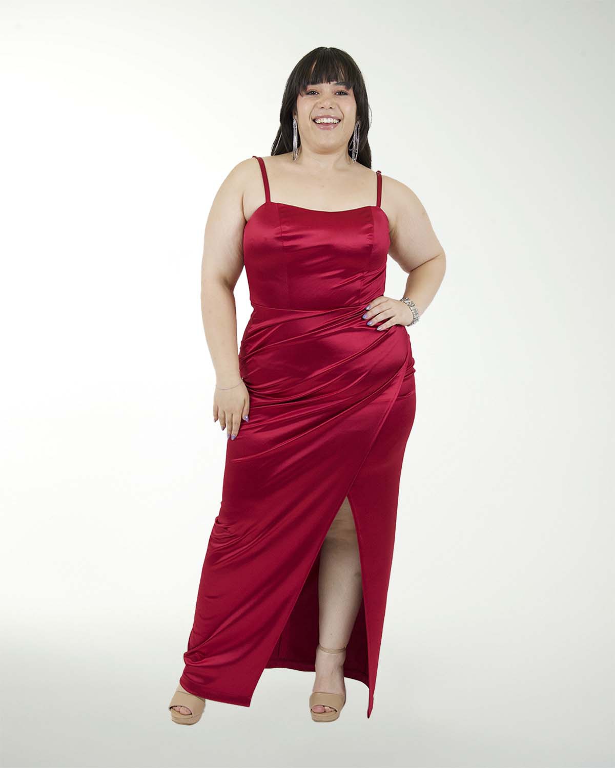 VESTIDO TE WARP FALDA DRAPEADA CON CRUCE VESTIDO TE WARP FALDA DRAPEADA CON CRUCE