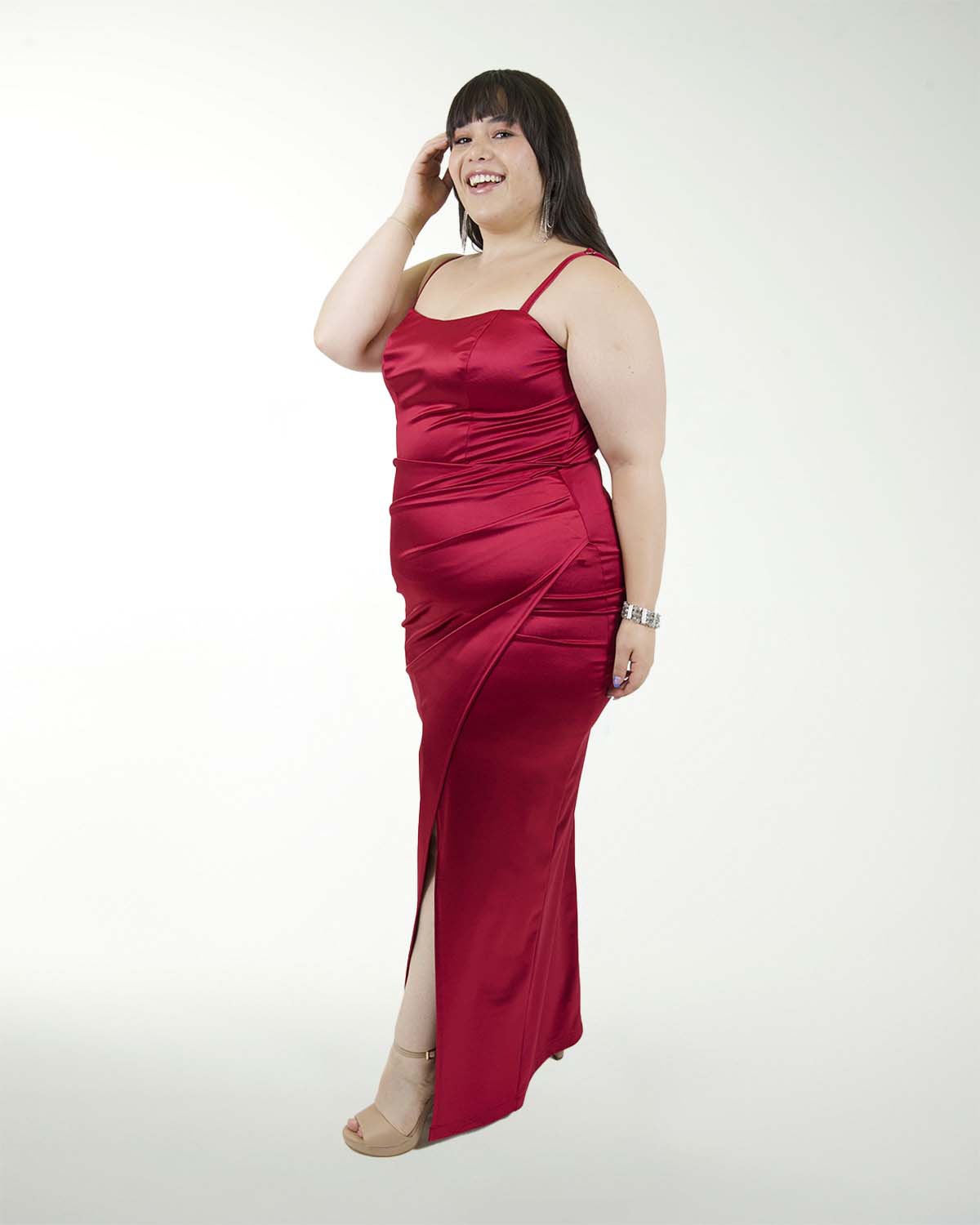 VESTIDO TE WARP FALDA DRAPEADA CON CRUCE VESTIDO TE WARP FALDA DRAPEADA CON CRUCE
