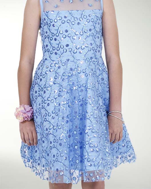 VESTIDO NI 12 14 16 TUL BORDADO CIRCULAR VESTIDO NI 12 14 16 TUL BORDADO CIRCULAR