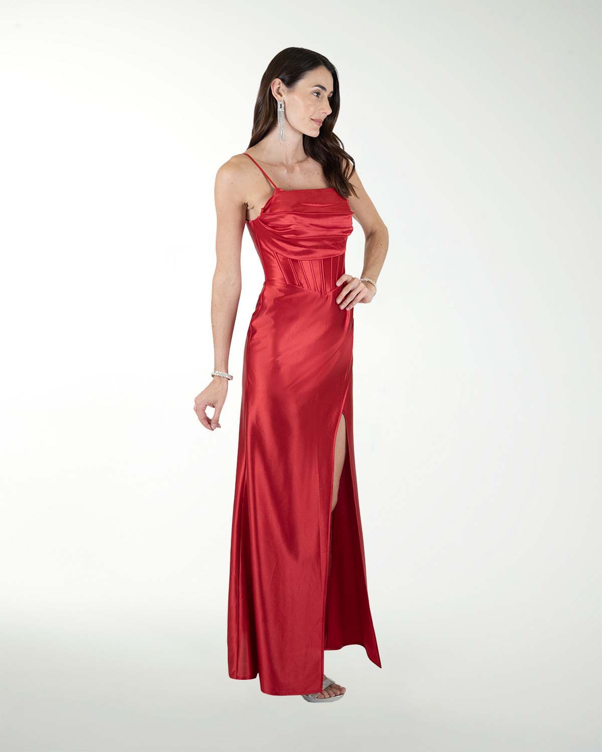 VESTIDO CL WARP CORSET Y FALDA ENVOLVENTE VESTIDO CL WARP CORSET Y FALDA ENVOLVENTE