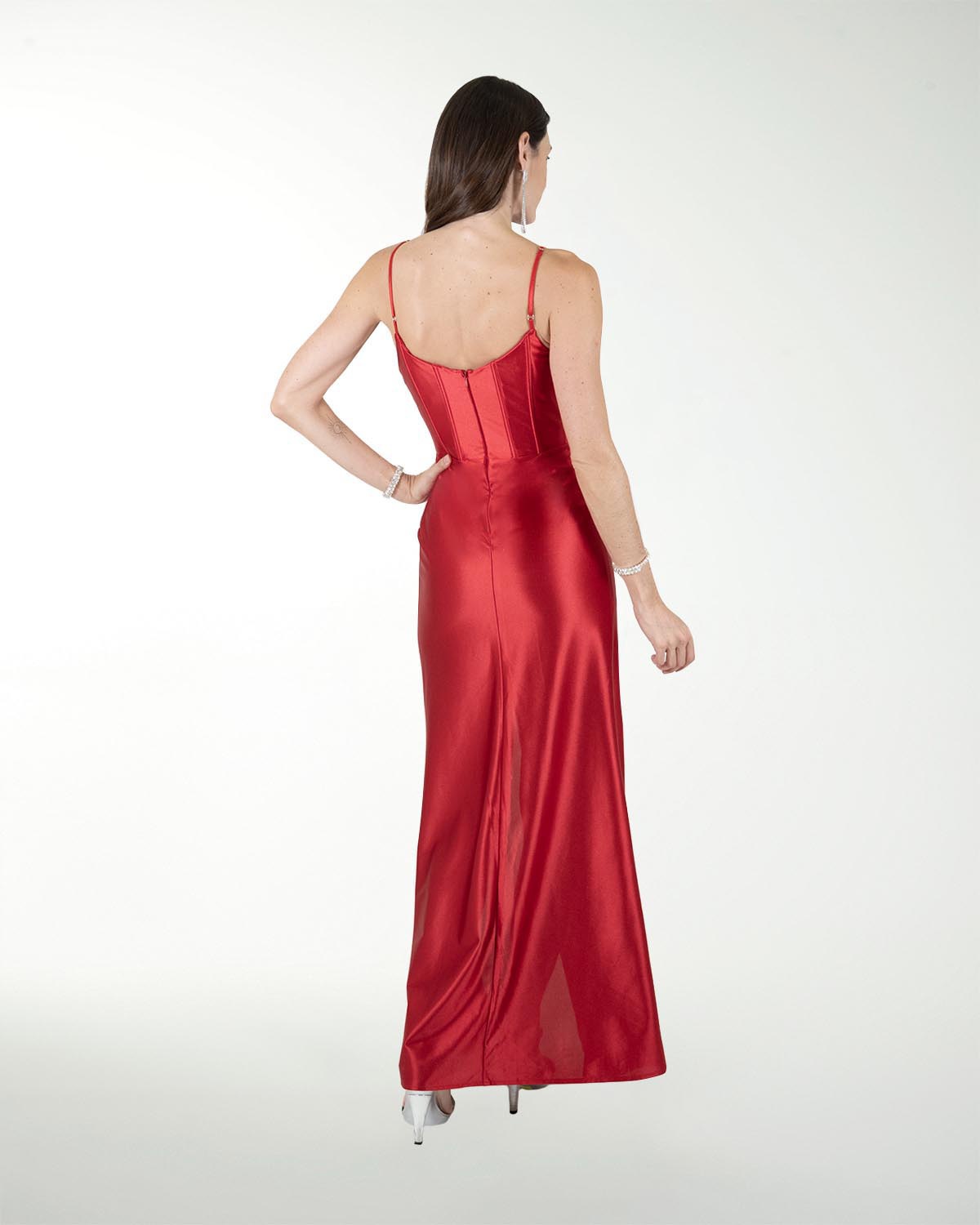VESTIDO CL WARP CORSET Y FALDA ENVOLVENTE VESTIDO CL WARP CORSET Y FALDA ENVOLVENTE