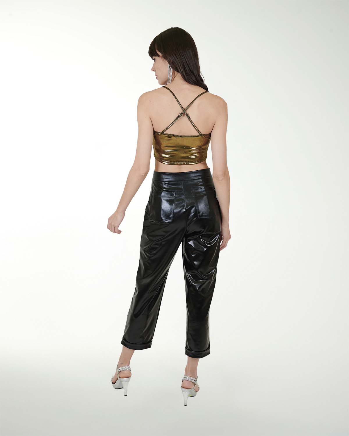 BLUSA SIXTEEN BRILLOS TIPO TOP BLUSA SIXTEEN BRILLOS TIPO TOP