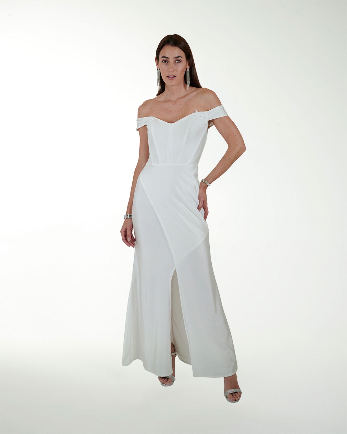 VESTIDO CL BLA WARP TIPO CORSET ENTALLADO VESTIDO CL BLA WARP TIPO CORSET ENTALLADO