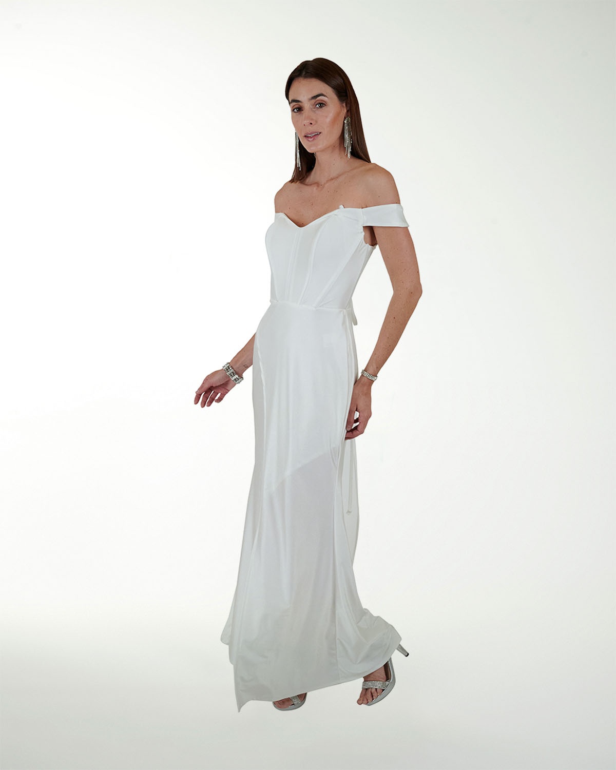 VESTIDO CL BLA WARP TIPO CORSET ENTALLADO VESTIDO CL BLA WARP TIPO CORSET ENTALLADO