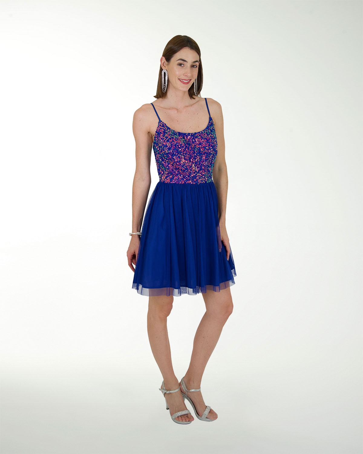 VESTIDO CC FANTASIA COMBINADO CON TUL VESTIDO CC FANTASIA COMBINADO CON TUL