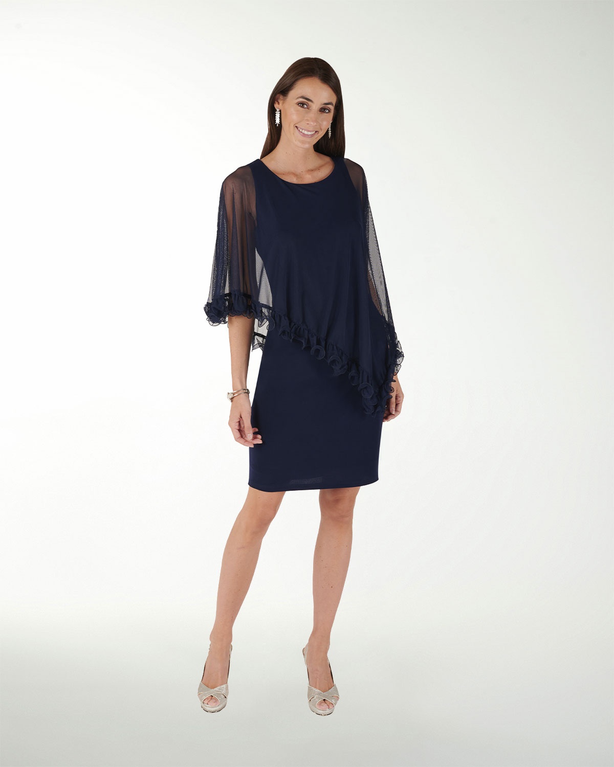 VESTIDO CA LICRA LISO RECTO CON ENSAMBLE VESTIDO CA LICRA LISO RECTO CON ENSAMBLE