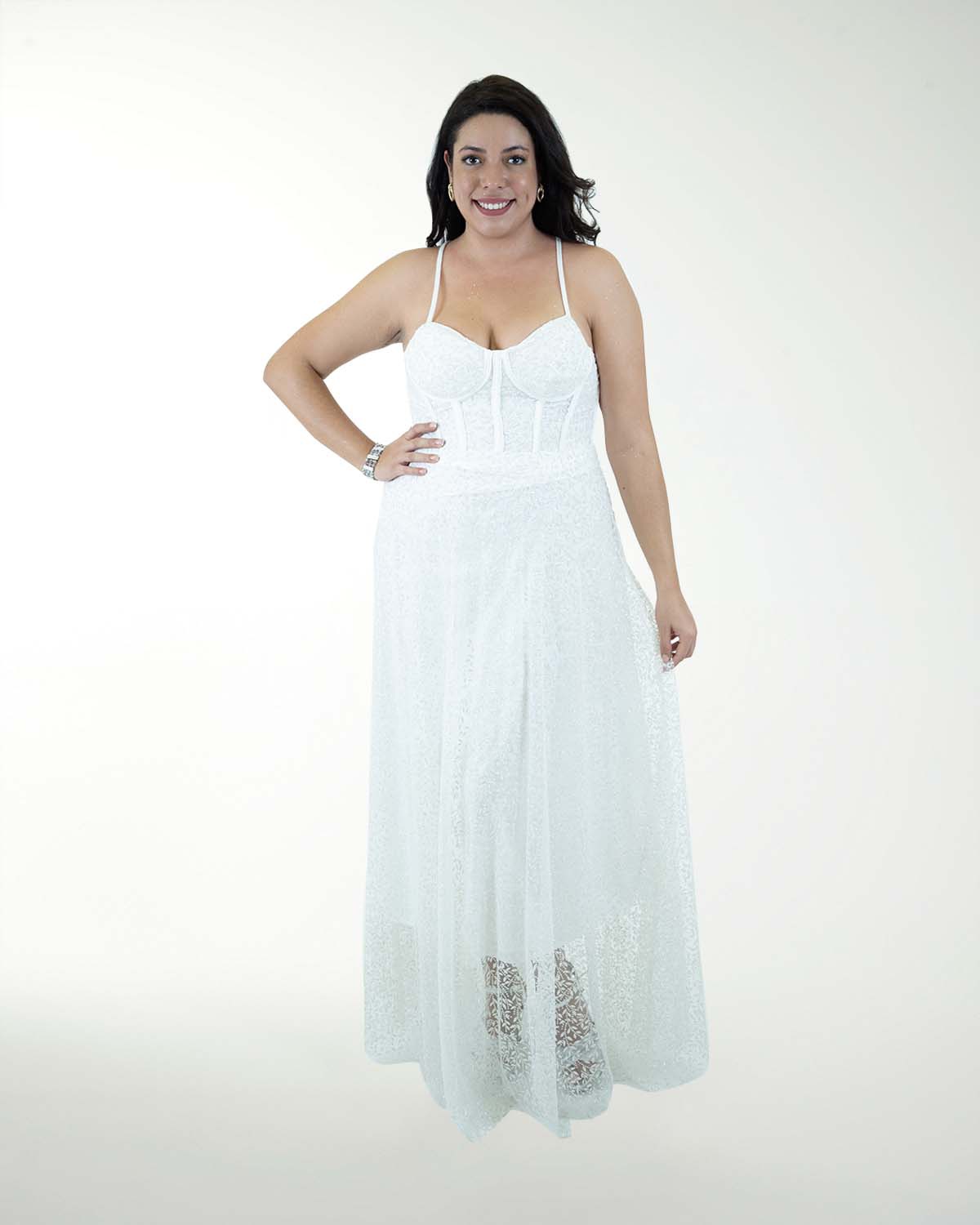 VESTIDO TE BLA TIPO CORSET CON BRILLOS VESTIDO TE BLA TIPO CORSET CON BRILLOS