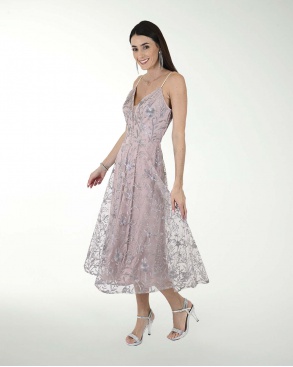 VESTIDO CC BORDADO MIDI