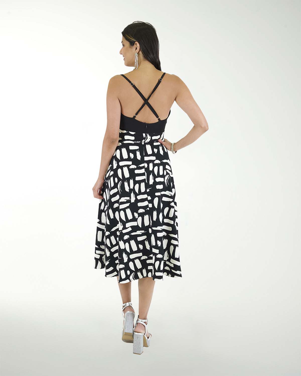 VESTIDO 50´s MADRID ESTAMPADO VESTIDO 50´s MADRID ESTAMPADO