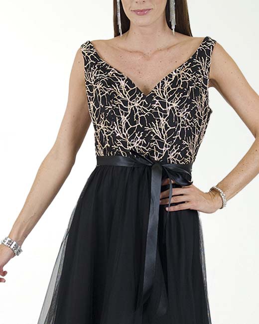 VESTIDO CL IMPERIAL FALDA LARGO IRREGULAR VESTIDO CL IMPERIAL FALDA LARGO IRREGULAR