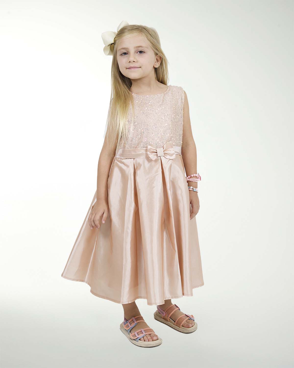 VESTIDO NI 06-08-10 TUL CON LUREX FALDA LISA CON MONO VESTIDO NI 06-08-10 TUL CON LUREX FALDA LISA CON MONO