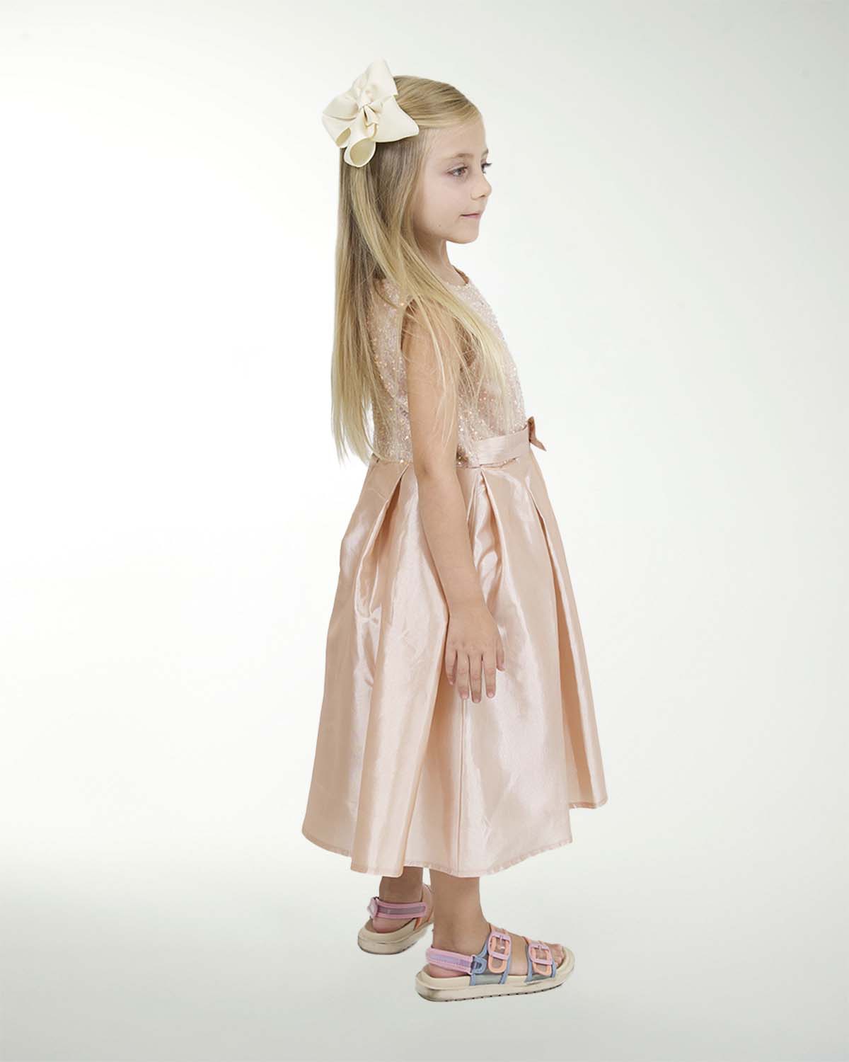 VESTIDO NI 06-08-10 TUL CON LUREX FALDA LISA CON MONO VESTIDO NI 06-08-10 TUL CON LUREX FALDA LISA CON MONO