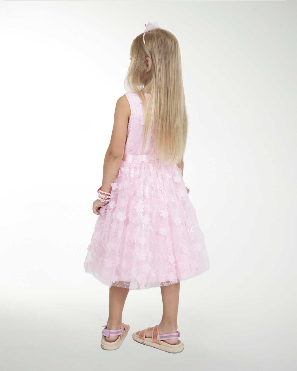 DA VESTIDO NI 06 08 10 TUL CON LENTEJUELA Y 3D CON LISTON DA VESTIDO NI 06 08 10 TUL CON LENTEJUELA Y 3D CON LISTON
